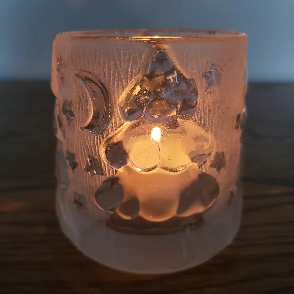 Vintage textured glass